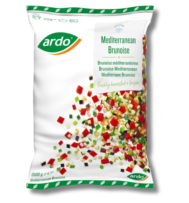 Mediterranean brunoise 2500 g
