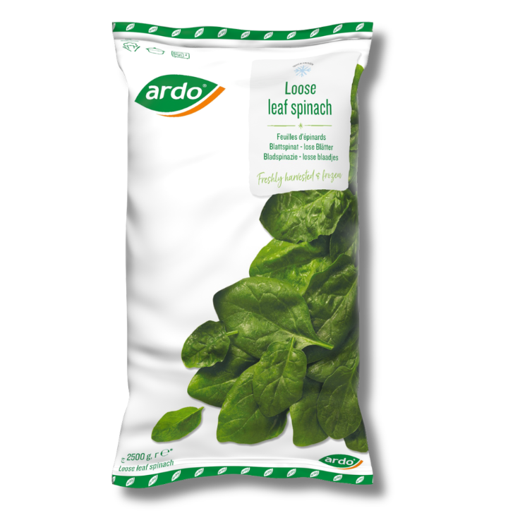 Spinat (helbladet, løs) 2500 g