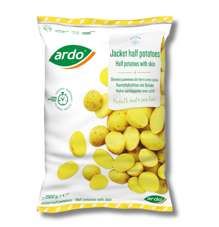 Kartofler med skræl (halve) 2500 g